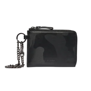 BERETTA ZIPPED POUCH WITH CHAIN BLACK