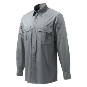 BERETTA MORTIROLO SHIRT LONG SLEEVES SMOKED PEARL