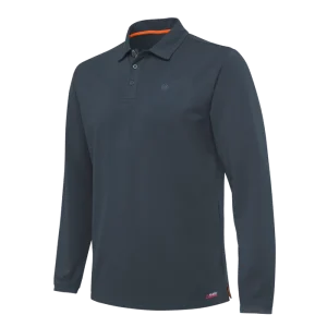 BERETTA TECH CORPORATE POLO LS EBONY