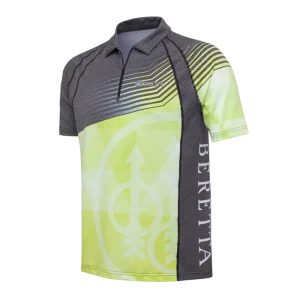 BERETTA RUSH GRAPH POLO BLACK & SULPHUR