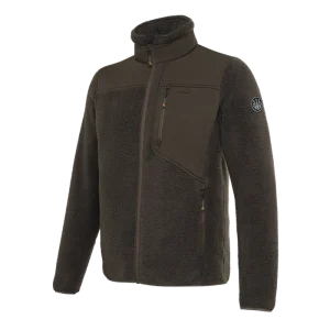BERETTA HALIFAX SHERPA FLEECE JACKET BROWN BARK