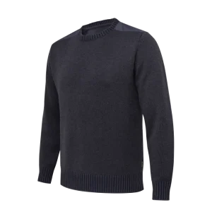 BERETTA WILTON CREW NECK TECH SWEATER EBONY