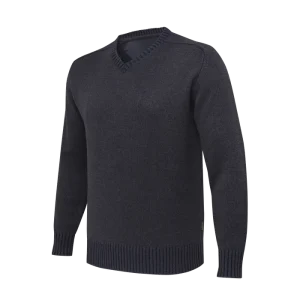 BERETTA KENT V-NECK TECH SWEATER EBONY