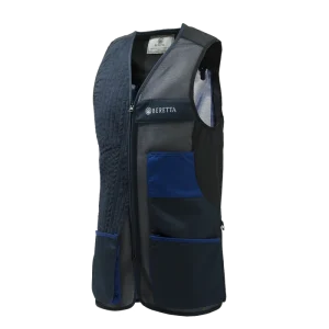 BERETTA UNIFORM PRO 20.20 SHOOTING VEST BLUE TOTAL ECLIPSE & BLUE ROYAL